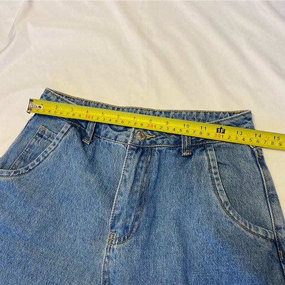 High Waisted Jean Shorts - Picture 5 of 5